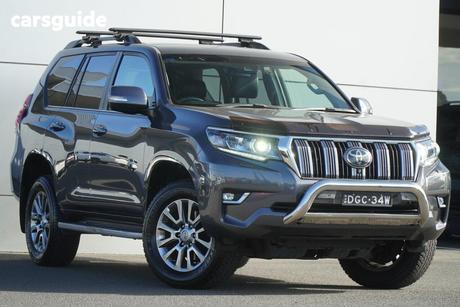 Grey 2019 Toyota Landcruiser Prado Wagon Vx (4X4)