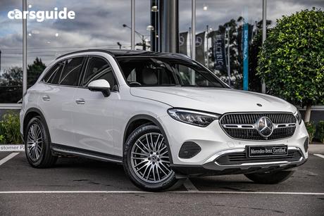 White 2025 Mercedes-Benz GLC200 Wagon 4Matic