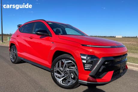 Orange 2026 Hyundai Kona Wagon Elite N Line