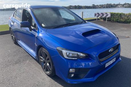 Blue 2016 Subaru WRX Sedan Premium (Awd)