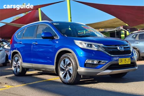 Blue 2015 Honda CR-V Wagon Vti-L (Adas)