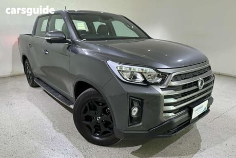 Grey 2023 Ssangyong Musso Crew Cab Pickup Ultimate Lux
