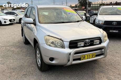 Silver 2007 Toyota RAV4 Wagon Cv (4X4)