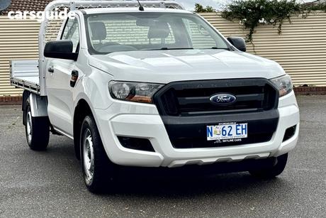 White 2018 Ford Ranger Cab Chassis Xl 2.2 (4X2) (5 Yr)