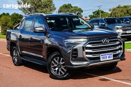 Grey 2023 LDV T60 Double Cab Utility Max Pro (4X4)