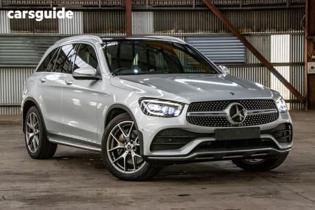 Silver 2020 Mercedes-Benz GLC300 Coupe 4Matic