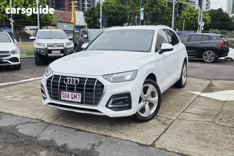 White 2023 Audi Q5 Wagon 40 Tdi Quattro Mhev