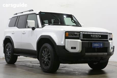 White 2026 Toyota Landcruiser Prado Wagon Kakadu