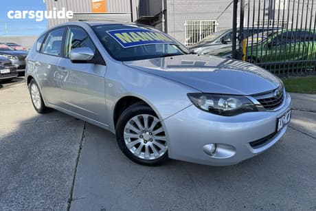Silver 2009 Subaru Impreza Hatchback Rs (Awd)
