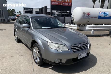 Silver 2007 Subaru Outback SUV 3GEN