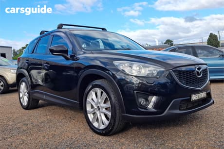 Black 2012 Mazda CX-5 Wagon Grand Tourer (4X4)
