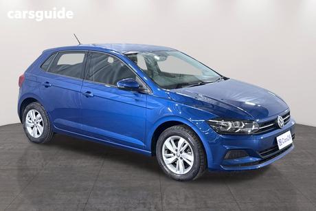 Blue 2019 Volkswagen Polo Hatchback 85 Tsi Comfortline