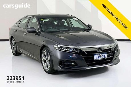 Grey 2019 Honda Accord Sedan Vti-Lx 1.5L Turbo