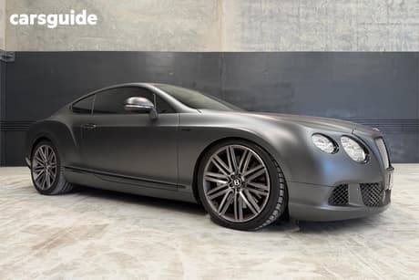 Grey 2014 Bentley Continental Coupe Gt Speed