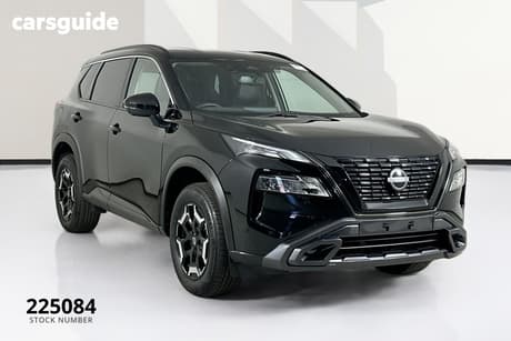 Black 2025 Nissan X-Trail Wagon N-Trek (2Wd)