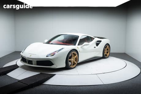 White 2017 Ferrari 488 Coupe F142 R