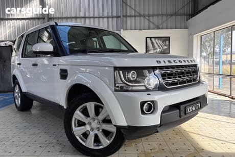 White 2014 Land Rover Discovery 4 Wagon 3.0 Sdv6 Se