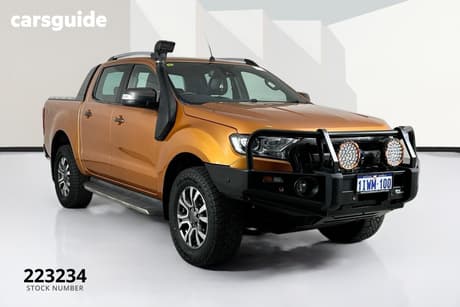 Orange 2017 Ford Ranger Dual Cab Pick-up Wildtrak 3.2 (4X4)