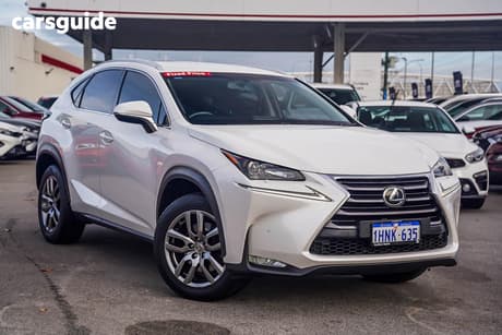 White 2015 Lexus NX200T Wagon Luxury (Awd)
