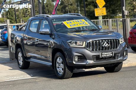Grey 2018 LDV T60 Double Cab Utility Luxe (4X4)