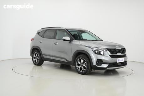 Grey 2022 Kia Seltos Wagon Sport+ (Fwd)