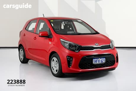 Red 2021 Kia Picanto Hatchback S (Pe)