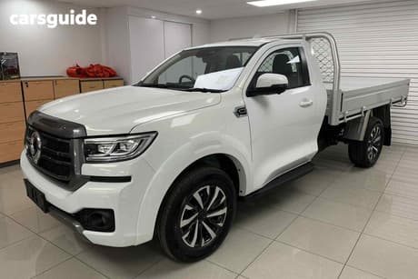 White 2026 GWM Cannon Cab Chassis Premium (4X2)