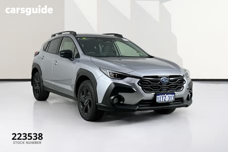 Silver 2024 Subaru Crosstrek Wagon Awd 2.0L
