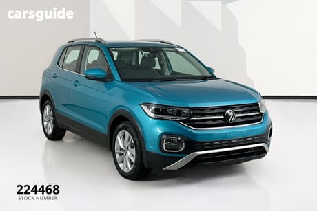 Blue 2021 Volkswagen T-Cross Wagon 85Tsi Style