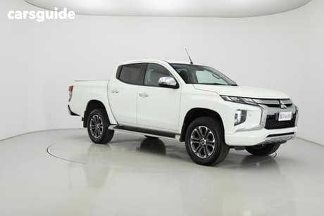 White 2021 Mitsubishi Triton Ute Tray