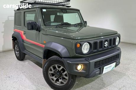 Green 2023 Suzuki Jimny Wagon Heritage Limited Edition