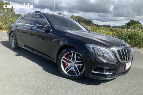 Black 2016 Mercedes-Benz S-Class Sedan S400 AMG HYBRID