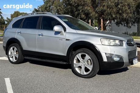 Silver 2013 Holden Captiva Wagon 7 Lx (4X4)