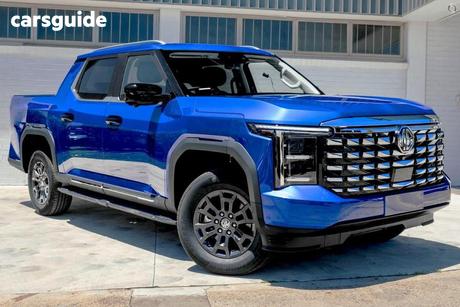 Blue 2025 MG U9 Ute Tray EXPLORE