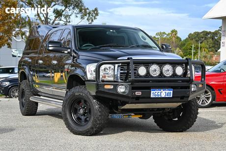 Black 2009 Dodge Ram Ute Tray 3500 LARAMIE