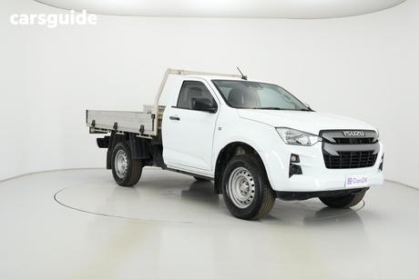 White 2021 Isuzu D-MAX Cab Chassis Sx (4X2) High-Ride