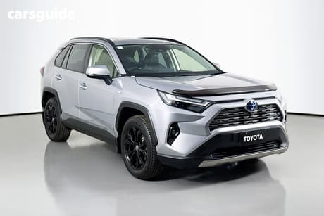 Silver 2022 Toyota RAV4 Wagon Cruiser (Awd) Hybrid