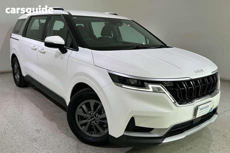White 2023 Kia Carnival Wagon S