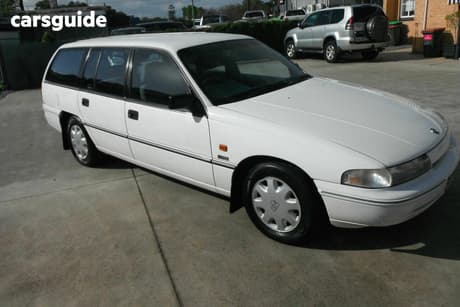 White 1993 Holden Commodore Wagon Executive