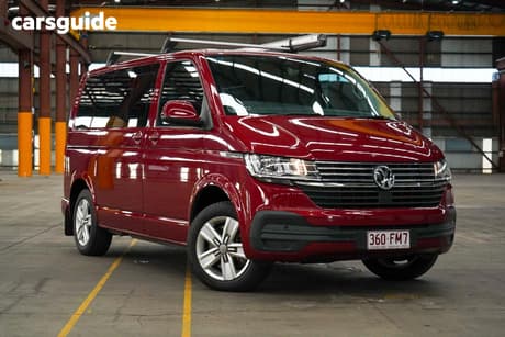 Red 2020 Volkswagen Multivan Wagon Tdi340 Swb Comfortline Premium