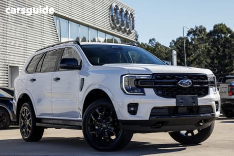 White 2025 Ford Everest Wagon Sport (4Wd)