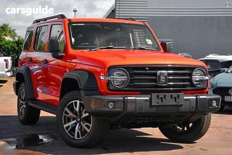 Orange 2026 GWM Tank 300 Wagon Ultra Diesel