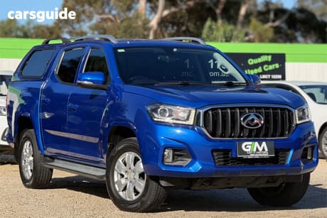 Blue 2021 LDV T60 Double Cab Utility Pro (4X4)