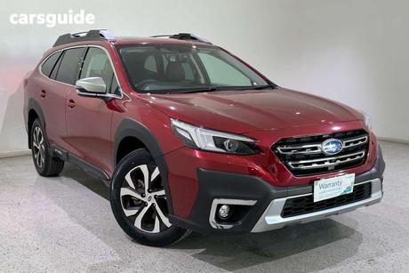 Red 2022 Subaru Outback Wagon Awd Touring