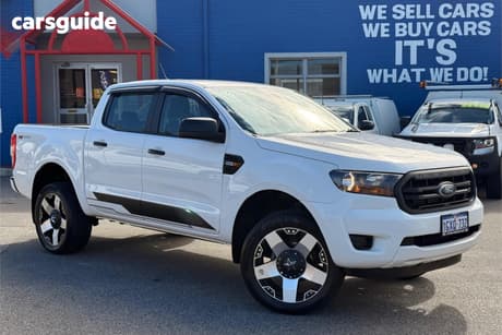 White 2019 Ford Ranger Double Cab Pick Up Xl 2.2 Hi-Rider (4X2)