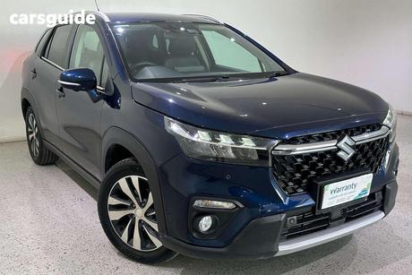 Blue 2022 Suzuki S-Cross Wagon Turbo Glx (Qld)