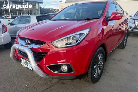 Red 2015 Hyundai IX35 Wagon Se (Awd)