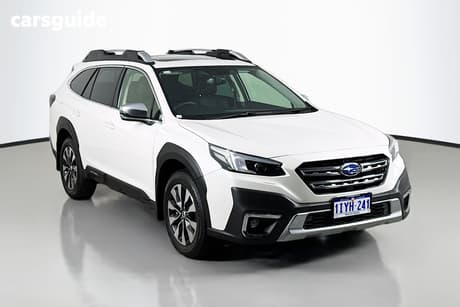 White 2022 Subaru Outback Wagon Awd Touring