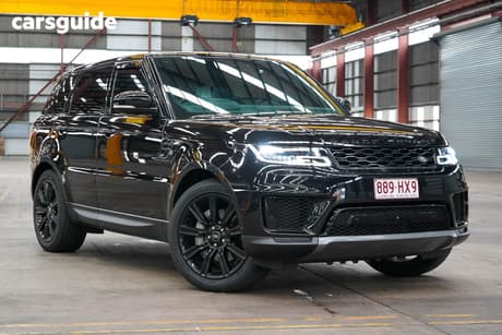 Black 2021 Land Rover Range Rover Sport Wagon Di6 Se (183Kw)