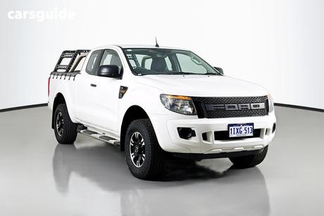 White 2015 Ford Ranger Super Cab Chassis Xl 2.2 Hi-Rider (4X2)